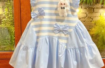 [🆕🇻🇳]  Ber Orion – Quần áo trẻ em – Sỉ 🧑‍🧒❤️️👶⭐️ Cái màu noá cưnggg
Size 1-12 tuổi (10-45kg)
Đầm kèm Labubu trắng
Link shopee:
, shares-23✔️ , likes-723❤️️ , date-2024-11-01 16:06:13🇻🇳🇻🇳🇻🇳📰🆕