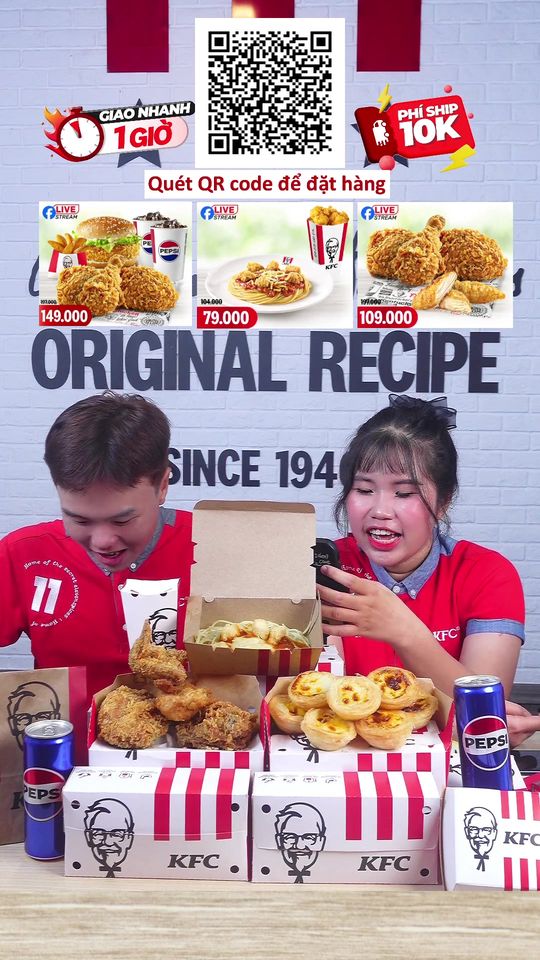 [🆕🇻🇳] KFC Vietnam 🍔 Top1Food 🍜 VỊ NGON TRÊN TỪNG NGÓN TAY
, shares-38✔️ , likes-13K❤️️ , date-2024-11-06 17:08:30🇻🇳🇻🇳🇻🇳📰🆕
