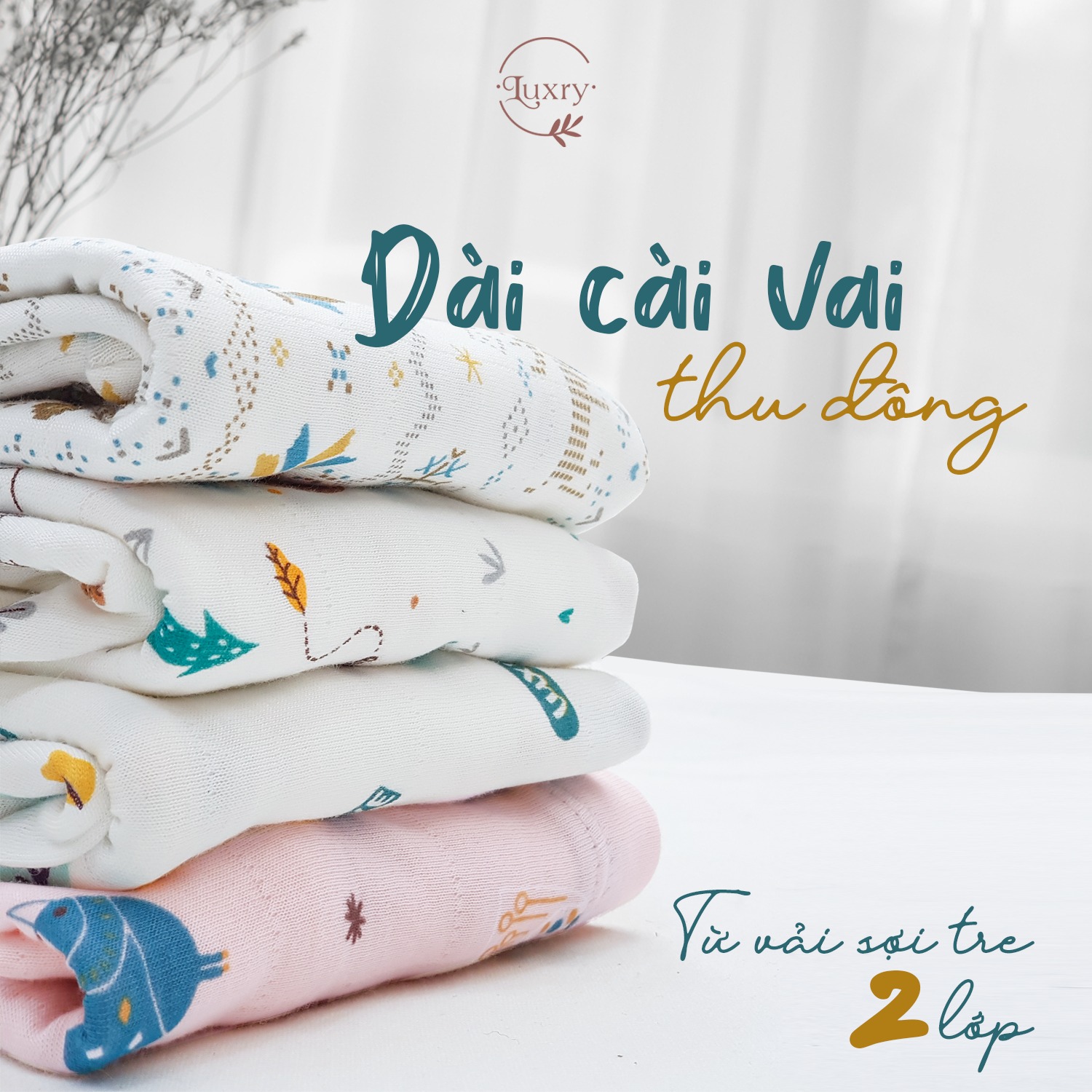 [🆕🇻🇳] Luxry Sai Gon thuộc thương hiệu Luxry Chuyên cung cấp đồ trẻ sơ sinh 🧑‍🧒❤️️👶⭐️ Mẫu DÀI CÀI VAI VẢI SỢI TRE 2 LỚP LUXRY ĐẸP SUẤT SẮC
Size: từ 9-12M đến 4-5Y
GIÁ CHỈ TỪ #179K/bộ
Mua 5 TẶNG 1
Bộ quần áo dài cài vai họa tiết động vật đán , shares-0✔️ , likes-8❤️️ , date-2024-11-08 20:08:35🇻🇳🇻🇳🇻🇳📰🆕