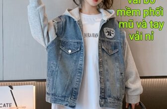 [🆕🇻🇳] Thời trang trẻ em-Sumo shop 🧑‍🧒❤️️👶⭐️ SALE 360k–>290k/áo khoác
 Áo khoác jeans mềm 1 lớp phối mũ và tay vải nỉ mềm 
 Còn sz 170
 , shares-0✔️ , likes-6❤️️ , date-2024-11-09 15:57:42🇻🇳🇻🇳🇻🇳📰🆕