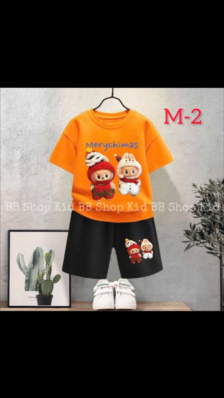 [🆕🇻🇳]  BB Mom & Kids – Shop Thời Trang Mẹ Và Bé 🧑‍🧒❤️️👶⭐️ Đã giáng sinh rồi còn có labubu nữa thì tuyệt với mấy mẹ ơi đủ size từ 8-32kg
.#49k/1 bộ       #199k/4 bộ miễn ship
Chất cotton hàn mềm mịn thoáng mát 
Nhậ , shares-0✔️ , likes-3❤️️ , date-2024-11-18 04:47:58🇻🇳🇻🇳🇻🇳📰🆕