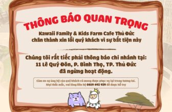 [🆕🇻🇳]  Kawaii Family & Kids Farm Cafe Thủ Đức – Nhà Hàng Cafe Gia Đình & Khu Vui Chơi Cho Bé 🧑‍🧒❤️️👶⭐️  THÔNG BÁO QUAN TRỌNG
Kính gửi quý khách hàng,
Chúng tôi, Kawaii Family & Kids Farm Cafe Thủ Đức, thành thật xin lỗi và vô cùng tiếc nuối khi phải thông b , shares-4✔️ , likes-21❤️️ , date-2024-11-21 03:33:27🇻🇳🇻🇳🇻🇳📰🆕