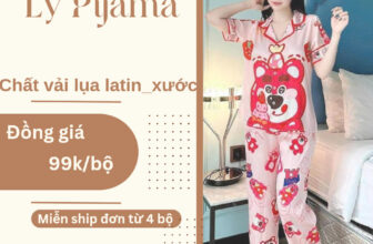 [🆕🇻🇳] Ly Pijama – Đồ Bộ Mặc Nhà  👕 Top1Fashion 👗  𝙈𝒆̂ 𝙘𝙪𝙣𝙜 𝙘𝒐̀𝙣 𝙘𝒐́ 𝙡𝒐̂́𝙞 𝙧𝙖…
…𝙢𝒆̂ 𝙚𝙢 𝙩𝙝𝒊̀ 𝙘𝙝𝒊̣𝙪 𝙗𝙞𝒆̂́𝙩 𝙧𝙖 𝙡𝒐̂́𝙞 𝙣𝒂̀𝙤
Lẻ mẫu LỤA LATIN_XƯỚC chất mịn
Giá #99k/bộ – Đơn 4B miễn phí ship.Free𝘀𝗶𝘇𝗲 45_62kg , shares-2✔️ , likes-148❤️️ , date-2024-11-26 16:33:12🇻🇳🇻🇳🇻🇳📰🆕
