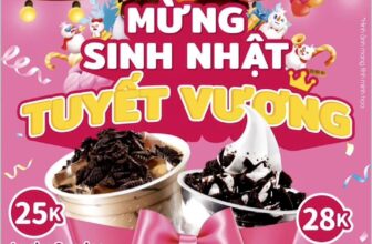 [🆕🇻🇳] Mixue Thường Lệ – Mê Linh – MIXUE Ice Cream & Tea 🍔 Top1Food  🍜 CHÚC MỪNG SINH NHẬT TUYẾT VƯƠNG 6 TUỔITuyết vương khao sinh nhật với bộ siêu voucher
Với mỗi hóa đơn từ 35K bạn nhận được 1 bộ siêu voucher
Mỗi “voucher , shares-1✔️ , likes-49❤️️ , date-2024-11-24 15:25:50🇻🇳🇻🇳🇻🇳📰🆕