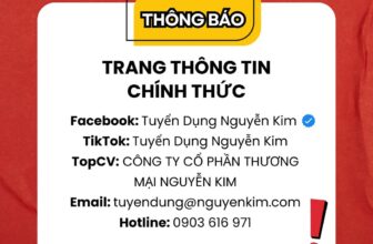 [🆕🇻🇳] Tuyển Dụng Nguyễn Kim 👁 Top1Jobs👥  THÔNG BÁO ĐẾN CÁC ỨNG VIÊNHiện nay, có một số đối tượng dùng tên, hình ảnh để giả danh Nguyễn Kim và có dấu hiệu lừa đảo qua các kênh truyền thông. Để  , shares-0✔️ , likes-16❤️️ , date-2024-11-27 02:00:11🇻🇳🇻🇳🇻🇳📰🆕