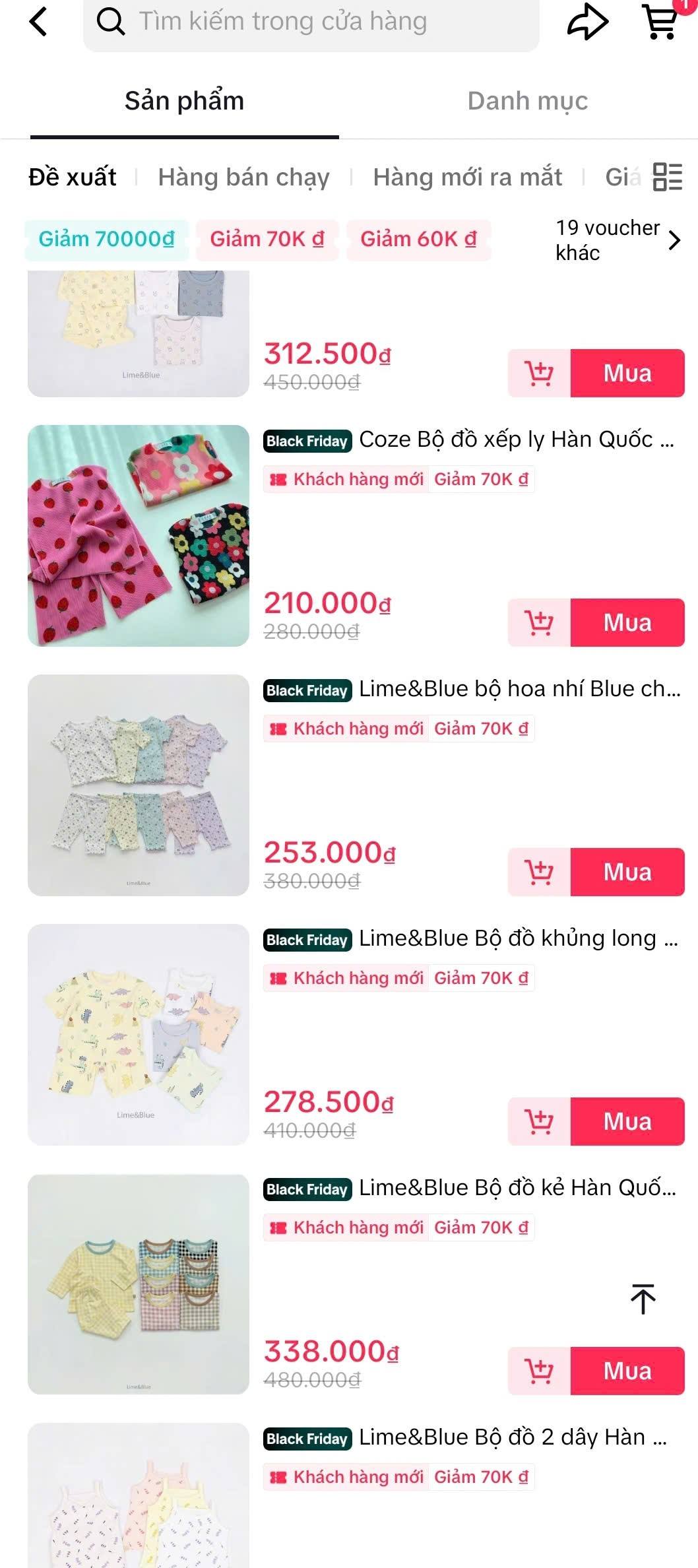 [🆕🇻🇳] JiMin Store – For Baby – Mua sắm & bán lẻ 🧑‍🧒❤️️👶⭐️  Tiktok trợ giá cho khách nhà JiMin mã 70K ạ . Nhà JiMin Low tech quá giờ mới có đẩy trên tiktok, mẹ nào cần hàng sẵn mà hay mua tiktok thì vào săn nhé ạ
, shares-0✔️ , likes-0❤️️ , date-2024-11-29 16:47:28🇻🇳🇻🇳🇻🇳📰🆕