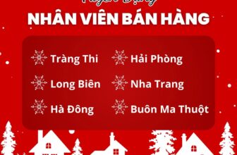 [🆕🇻🇳] Tuyển Dụng Nguyễn Kim 👁 Top1Jobs👥  Gió đông thổi mãi, lòng Nguyễn Kim vẫn hướng về ứng viên
Nguyễn Kim vẫn luôn chào đón những TÀI NĂNG BÁN HÀNG gia nhập đại gia đình, đặc biệt trong mùa đ , shares-5✔️ , likes-506❤️️ , date-2024-12-03 03:00:23🇻🇳🇻🇳🇻🇳📰🆕
