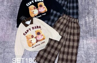 [🆕🇻🇳] Cherry Kids – Thời trang mẹ và bé 🧑‍🧒❤️️👶⭐️ Hot Dã Man Đã Về Thêm Lô Cuối
Set áo nỉ cổ bẻ Capybara + quần umi dạ cao cấp co dãn thoải mái cho Gái xinhsize ( 20- 47kg )
, shares-0✔️ , likes-1❤️️ , date-2024-12-05 21:45:53🇻🇳🇻🇳🇻🇳📰🆕