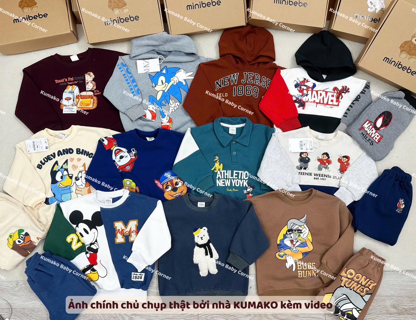 [🆕🇻🇳]  Kumako Baby Corner  🧑‍🧒❤️️👶⭐️ BST mới lên liên tục các mẫu cho bé trai thu đông này  #hơn #100kaa/b thuii
#HÀNG #CHÍNH #CHỦ #embeVoi nhà e mặc chụp mẫu và nhà e chụp sàn cận chất, kèm  , shares-4✔️ , likes-14❤️️ , date-2024-12-04 00:41:54🇻🇳🇻🇳🇻🇳📰🆕