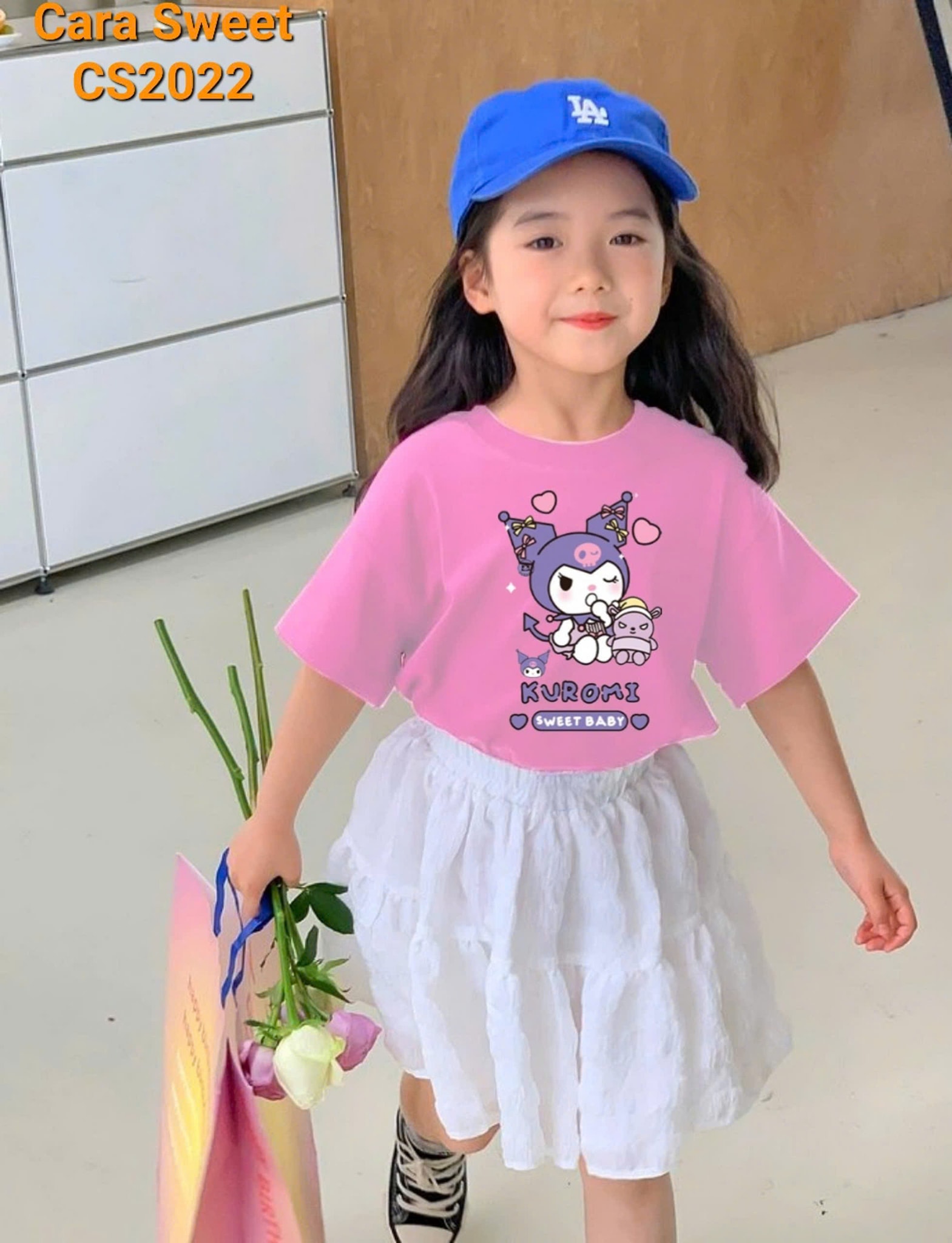 [🆕🇻🇳] Cara Sweet – Sản xuất và phân phối hàng thiết kế trẻ em 😎❤️️⭐️ Girl Clothes
Set kurumi đẹp quá ạ
Áo thun hồng bé nào mặc cũng đẹp, hình in Pet xịn xò
Chân váy 2 tầng xòe bồng bềnh, có lót quần bảo hộ
Size 2/3y -> 11/12 , shares-1✔️ , likes-0❤️️ , date-2024-12-18 16:00:22🇻🇳🇻🇳🇻🇳📰🆕