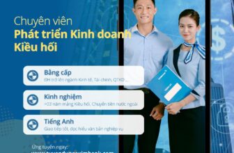 [🆕🇻🇳] Tuyển Dụng Eximbank –  Ngân hàng TMCP Xuất Nhập Khẩu Việt Nam 👁 Top1Jobs👥 #HO – Chuyên viên Phát triển kinh doanh Kiều hối
Quận 1 – TP.HCM* Yêu cầu:
– Tốt nghiệp Đại học trở lên chuyên ngành liên quan kinh tế như: Kinh tế, Tài , shares-0✔️ , likes-3❤️️ , date-2024-12-04 03:20:31🇻🇳🇻🇳🇻🇳📰🆕