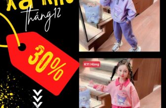 [🆕🇻🇳]  Ribi Kids Fashion Nơi hóa thân con yêu thành Nàng Công Chúa  🧑‍🧒❤️️👶⭐️  THANH LÍ  XẢ KHO THÁNG 12
Hàng lẻ size__sl duy nhất  200 bộ
#Miễnship từ 2 bộ
——–
Com bo: Đáng Yêu + Xinh Xắn+ Dễ Thương
Diện sét này đi học, đi chơ , shares-0✔️ , likes-3❤️️ , date-2024-12-07 17:53:34🇻🇳🇻🇳🇻🇳📰🆕
