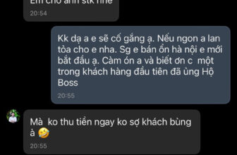 [🆕🇻🇳] Boss Seafood Vietnam – chuỗi nhà hàng chuyên các món Hải Sản 🍔 Top1Food  🍜 Thứ 6 nhận dc feeback của khách gởi vô cùng hạnh phúc
Nhà mình inbox e nhoa
Menu luôn đủ món ngon ạ
Cảm ơn ac luôn ủng hộ Boss
Boss Seafood Vietnam
Quán  , shares-1✔️ , likes-1❤️️ , date-2024-12-06 21:02:22🇻🇳🇻🇳🇻🇳📰🆕