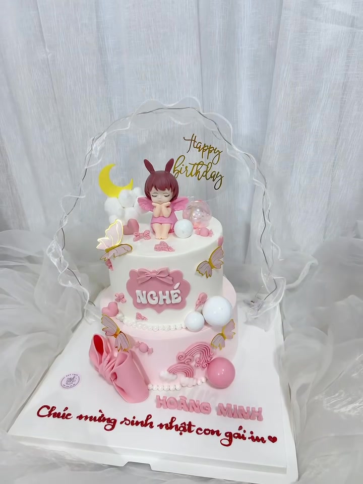 [🆕🇻🇳] Ben Cake SG – Tiệm bánh 🍔 Top1Food  🍜    Chúc mừng sinh nhật em bé NGHÉ 

Mẫu bánh kem 2 tầng màu hồng xinh iu nhà Ben. 

 Liên hệ với BEN CAKE để được tư vấn và đặt bánh theo yêu cầu nha!

#ba , shares-0✔️ , likes-0❤️️ , date-2024-12-12 15:46:41🇻🇳🇻🇳🇻🇳📰🆕