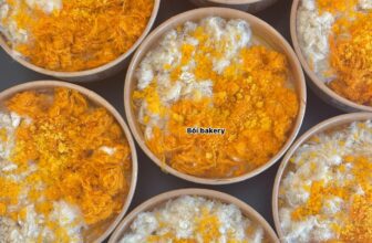 [🆕🇻🇳] Bối Bakery-Chuyên sỉ, lẻ các loại bánh bông lan trứng muối – bánh cheese – bánh chuối thượng hải- tiramisu 🍔 Top1Food  🍜 BÔNG LAN TRỨNG MUỐI CHÀ BÔNG HEO MIX GÀ CAY
40
dưới lớp chà bông sẽ có 2 sốt bơ trứng & kem phô maiBỐI BAKERY
CN1 : 1d1 Bình Giã P13 Tân Bình
CN2 , shares-0✔️ , likes-6❤️️ , date-2024-12-06 16:52:35🇻🇳🇻🇳🇻🇳📰🆕