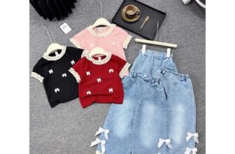 [???]  HTB STORE Chuyên Thời Trang Trẻ Em  ?‍?❤️️?⭐️ Set bộ bé gái , Set áo nơ ren quần bò jean nơ cho bé gái #220k
, shares-0✔️ , likes-0❤️️ , date-2024-12-08 17:54:25????????