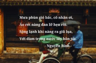 [🆕🇻🇳] Hương Việt – Hương vị Việt Nam 🍔 Top1Food  🍜 Mưa phùn gió bấc, cố nhân ơi,
Áo rét nàng đan lỡ hẹn rồi.
Sông lạnh khi nàng ra giũ lụa,
Với dùm trong nước lấy hồn tôi.(Trích Gửi cố nhân – Nguyễn Bính) , shares-0✔️ , likes-3❤️️ , date-2024-12-07 16:01:10🇻🇳🇻🇳🇻🇳📰🆕