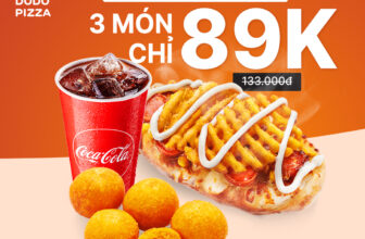 [🆕🇻🇳] Dodo Pizza Vietnam – Chuỗi nhà hàng Pizza tại TP.HCM 🍔 Top1Food  🍜 ĐỒNG XOÀI ƠI!
DEAL CHẤT LƯỢNG – TỐN ÍT MÀ VẪN NO
COMBO 3 MÓN CHỈ 89.000ĐChuẩn bị chiếc bụng đói qua Dodo nha. Combo 3 món chỉ 89k (tiết kiệm 44k , shares-0✔️ , likes-35❤️️ , date-2024-12-07 23:18:30🇻🇳🇻🇳🇻🇳📰🆕