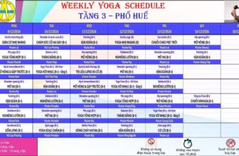 [🆕🇻🇳] Hương Anh Yoga Center 🧘 Top1Yoga 🤸🏻‍♀️  LỊCH TẬP PHỐ HUẾ & CHÙA VUA
Thời gian: 09/12/2024 – 15/12/2024—————————————————–
THAM GIA NGAY CÁC LỚP YOGA TẠI HƯƠ , shares-0✔️ , likes-16❤️️ , date-2024-12-08 15:47:20🇻🇳🇻🇳🇻🇳📰🆕