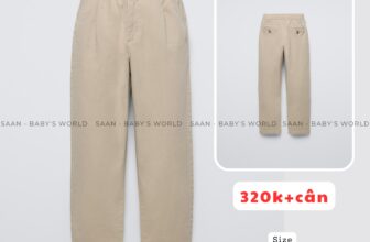 [🆕🇻🇳]  SAAN – Baby’s World – 𝐒𝐀𝐀𝐍 𝐎𝐑𝐃𝐄𝐑 𝐀𝐔𝐓𝐇𝐄𝐍𝐓𝐈𝐂 𝐅𝐎𝐑 𝐌𝐎𝐌 & 𝐁𝐀𝐁𝐘 🧑‍🧒❤️️👶⭐️ 𝐙𝐀𝐑𝐀 𝐒𝐏𝐀𝐈𝐍 𝐒𝐀𝐋𝐄
Album quần dài các loại đang salee cực rẻ đây ạ.
Form chuẩn mặc phối với gì cũng đẹp ạ.
—-
Order Authentic về sau 3-4 tuần
Tham giá n , shares-1✔️ , likes-1❤️️ , date-2024-12-10 15:19:37🇻🇳🇻🇳🇻🇳📰🆕