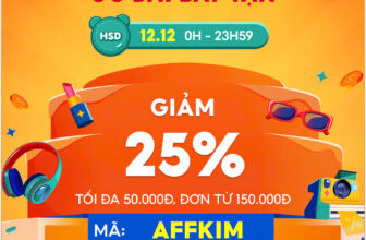 [???]  TinyDesign- Chuyên hàng thiết kế mẹ và bé ?‍?❤️️?⭐️  SINH NHẬT LINH ĐÌNH – CHỐT NGAY DEAL KHỦNG12.12 Săn ngay deal hời: [Link affiliate của shop]Mã từ 0H – 23H59 12/12
Mã AFFHWH – Giảm 25% tối đa 30K , shares-0✔️ , likes-0❤️️ , date-2024-12-12 21:00:50????????