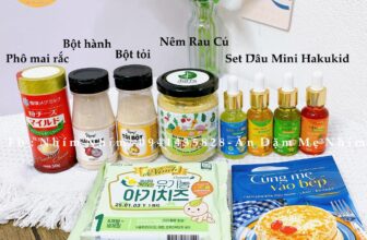 [🆕🇻🇳] Nhím Nhím – Ăn Dặm Mẹ Nhím 🧑‍🧒❤️️👶⭐️ Set gia vị cơ bản cho bé 6m+ e về lại đủ r ạ
Mẹ muốn bs cho bé mà chưa biết bắt đầu từ đâu có thể ib mẹ Nhím tv nha
, shares-0✔️ , likes-17❤️️ , date-2024-12-12 20:47:24🇻🇳🇻🇳🇻🇳📰🆕