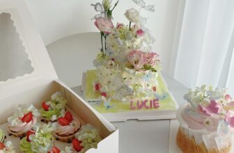 [🆕🇻🇳] Tiệm Bánh Chị Ái – Chuyên cung cấp Bánh Sinh nhật, Bánh nướng, Bông lan, Tiramisu 🍔 Top1Food  🍜 Trọng bộ set bánh tiệc thôi nôi bé Lucie
Chúc con hay ăn chóng lớn nè
, shares-1✔️ , likes-10❤️️ , date-2024-12-14 01:01:02🇻🇳🇻🇳🇻🇳📰🆕