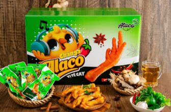 [🆕🇻🇳] Đồ ăn vặt ALACO chuyên chân gà, cánh gà, cá cơm ăn liền hot-trend của giới trẻ 🍔 Top1Food  🍜 Chân gà tê cay 40g nhà ALACO đây ạ
kích thước không quá nhỏ, cũng không quá lớn, cho bạn trải nghiệm vui vẻ hơn cùng bạn bè và gia đìnhChân gà, cánh g , shares-0✔️ , likes-0❤️️ , date-2024-12-16 23:30:03🇻🇳🇻🇳🇻🇳📰🆕