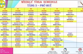 [🆕🇻🇳] Hương Anh Yoga Center 🧘 Top1Yoga 🤸🏻‍♀️  LỊCH TẬP PHỐ HUẾ & CHÙA VUA
Thời gian: 16/12/2024 – 22/12/2024—————————————————–
THAM GIA NGAY CÁC LỚP YOGA TẠI HƯƠ , shares-0✔️ , likes-12❤️️ , date-2024-12-15 14:00:08🇻🇳🇻🇳🇻🇳📰🆕