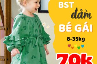 [🆕🇻🇳] Quần Áo Trẻ Em Hàn Quốc Mom & Baby  🧑‍🧒❤️️👶⭐️ BST ĐẦM chỉ 𝟳𝟬𝗞 (cho bé từ 𝟳-𝟯𝟱𝗸𝗴)
Chất liệu mềm mịn, thoáng mát vô cùng thoải mái.
Thiết kế xinh xắn, đa dạng, màu sắc tươi sáng.
Thích hợp cho bé diện đi , shares-0✔️ , likes-8❤️️ , date-2024-12-17 17:42:23🇻🇳🇻🇳🇻🇳📰🆕