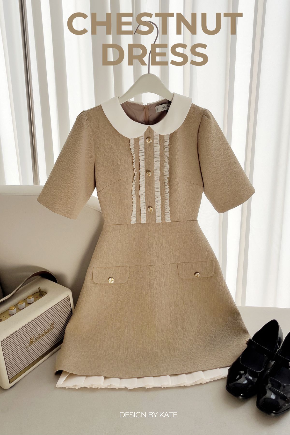 [🆕🇻🇳] Kate By Linh Nguyen – Kim Mã 😎❤️️⭐️ 𝐂𝐡𝐞𝐬𝐭𝐧𝐮𝐭 𝐃𝐫𝐞𝐬𝐬
Vẻ nhã nhặn của sắc nâu be hòa quyện cùng thiết kế duyên dáng, Chestnut Dress mang đến nét thanh lịch và thật cuốn hút để nàng tỏa sáng tr , shares-1✔️ , likes-2❤️️ , date-2024-12-18 04:26:07🇻🇳🇻🇳🇻🇳📰🆕