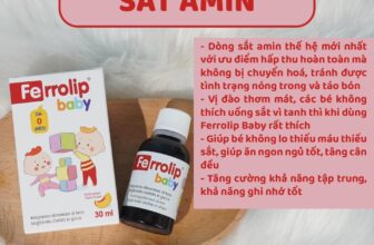 [🆕🇻🇳] Sukem Shop – Chuyên đồ sơ sinh mẹ và bé 🧑‍🧒❤️️👶⭐️  SẮT FERROLIP BABY – SẮT HỮU CƠ CHO BÉ
Sắt Ferrolip Baby có thành phần từ sắt amin, hấp thu nhanh, hiệu quả cao, dùng được cho trẻ từ 0 tháng tuổi. Đặc biệ , shares-1✔️ , likes-0❤️️ , date-2024-12-19 22:00:06🇻🇳🇻🇳🇻🇳📰🆕