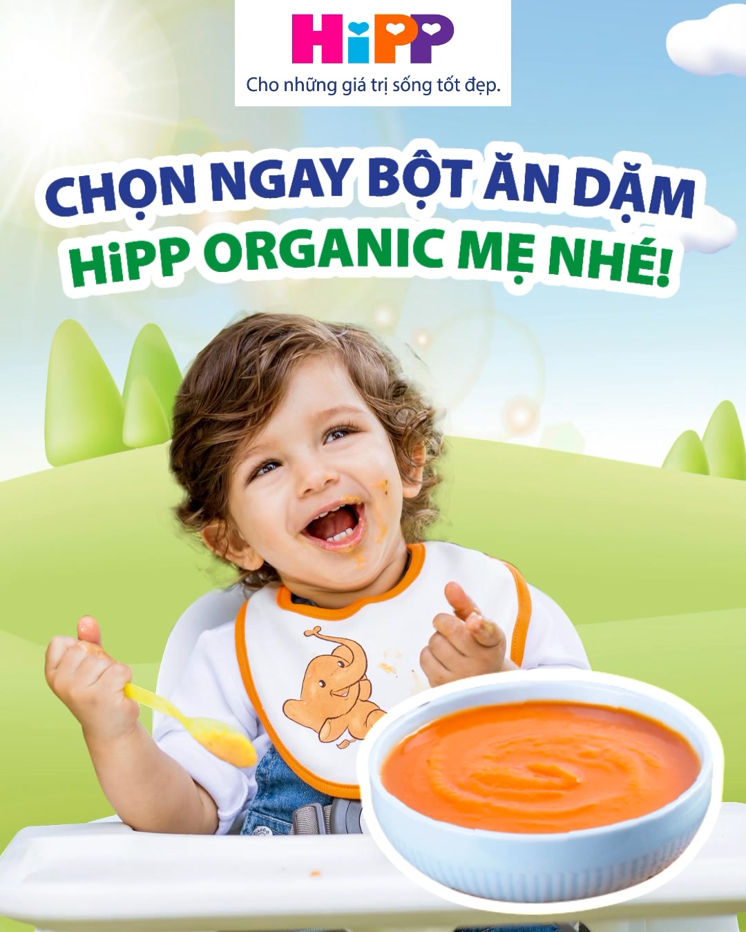 [🆕🇻🇳] Trang Linh Shop – Chuyên sơ sinh trọn gói 🧑‍🧒❤️️👶⭐️  Bé nhà mình chuẩn bị tập ăn dặm, mình không biết bắt đầu từ đâu, shop tư vấn giúp mình với!? Vậy thì thử ngay bột ăn dặm trứ danh của HiPP nha mẹ ơi! Bột  , shares-0✔️ , likes-1❤️️ , date-2024-12-28 17:45:21🇻🇳🇻🇳🇻🇳📰🆕