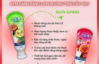 [🆕🇻🇳] Phương Mai Trần hàng khuyến mãi Đak Nông 0964464368 – 0945242368 🧑‍🧒❤️️👶⭐️  Kem đánh răng Lion Nhật – Chăm sóc răng xinh cho bé
Dành cho bé từ 12 tháng trở lên
Một ưu điểm lớn của kem đánh răng Lion là loại kem đánh răng có hàm , shares-0✔️ , likes-0❤️️ , date-2024-12-18 23:07:47🇻🇳🇻🇳🇻🇳📰🆕