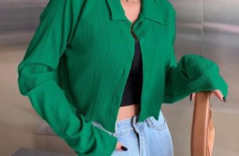 [🆕🇻🇳] ViS Store 👕 Top1Fashion 👗  Áo sơ mi m/xo dáng lửng trẻ trung, có thể mặc như áo khoác nhẹ. Chất thun len gân cotton thoáng mát, mềm mại, co giãn tốtGiá 195KMã: A465
Màu: XANHLA – , shares-0✔️ , likes-2❤️️ , date-2024-12-21 22:00:14🇻🇳🇻🇳🇻🇳📰🆕