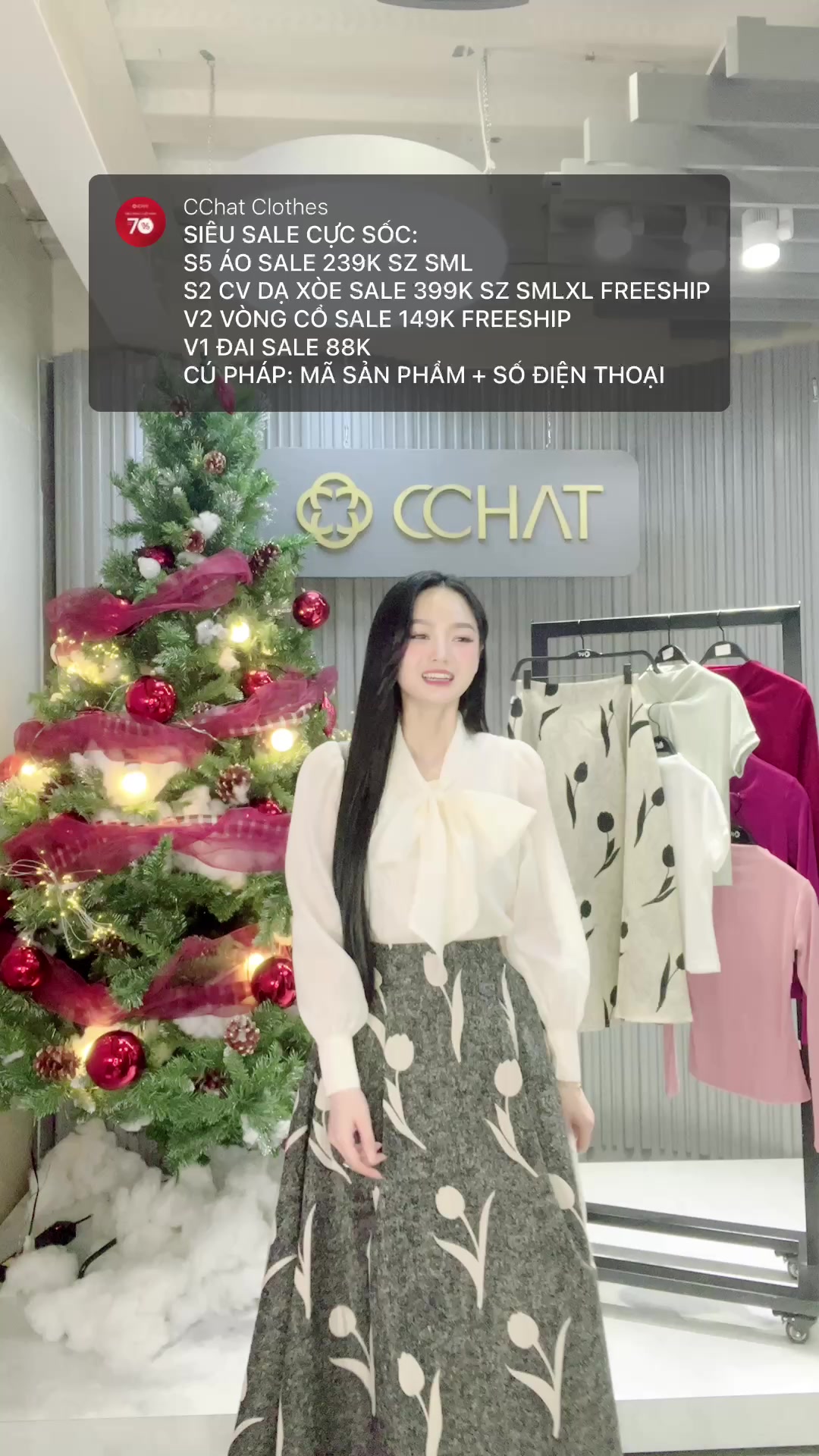 [🆕🇻🇳] CChat Clothes 👕 Top1Fashion 👗  CHỦ NHẬT SALE TẤT TẦN TẬT CÁC BÁC ƠI �����
 , shares-0✔️ , likes-126❤️️ , date-2024-12-22 20:22:21🇻🇳🇻🇳🇻🇳📰🆕