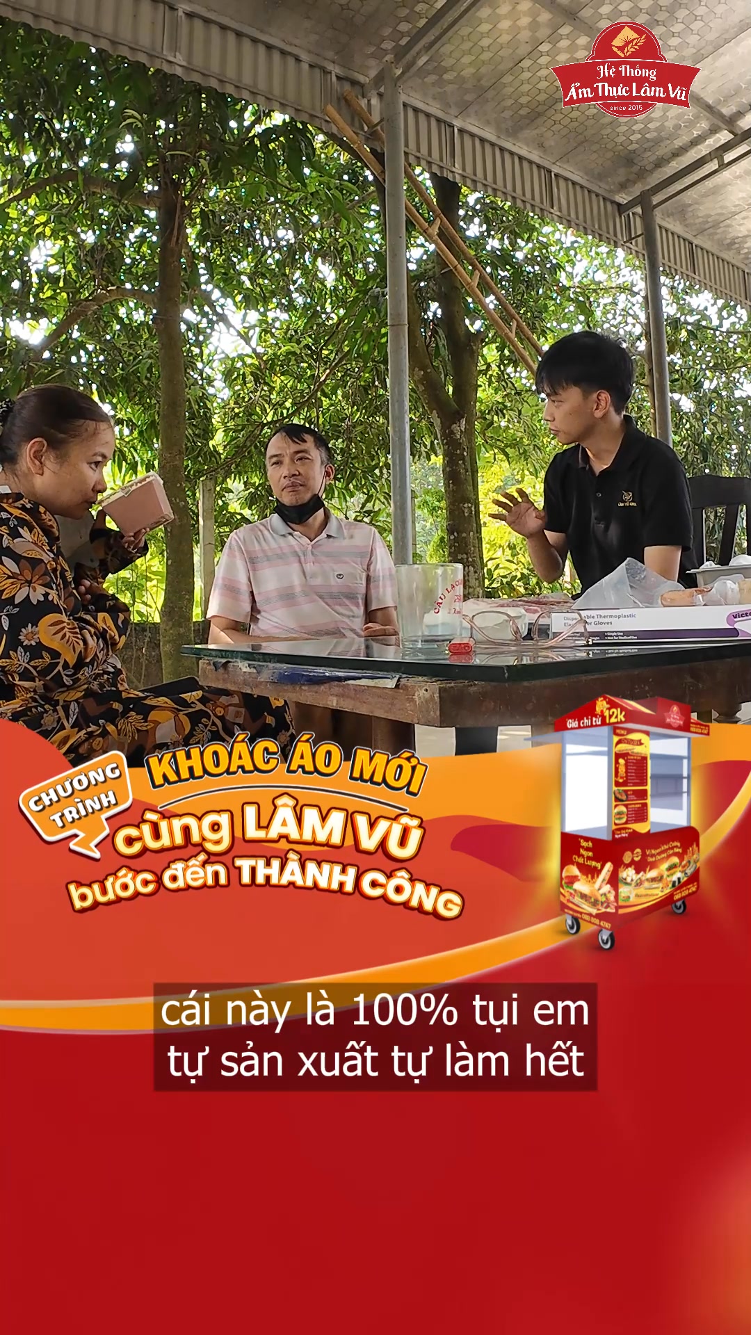 [🆕🇻🇳] Hệ Thống Bánh Mì Lâm Vũ 🍔 Top1Food 🍜 “Khoác áo mới – Cùng Lâm Vũ bước tới thành công” chính là lựa chọn của chị Ngân tại Phú Thọ khi quyết định nâng cấp chiếc xe giải khát của mình thành một đ , shares-0✔️ , likes-6❤️️ , date-2024-12-24 21:57:16🇻🇳🇻🇳🇻🇳📰🆕