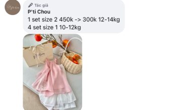 [🆕🇻🇳] P’ti Chou – Thời trang thiết kế dành cho trẻ em 😎❤️️⭐️ Tổng hợp sau post sale vẫn còn các size dưới đây ba mẹ nhé
, shares-1✔️ , likes-15❤️️ , date-2024-12-19 04:38:13🇻🇳🇻🇳🇻🇳📰🆕