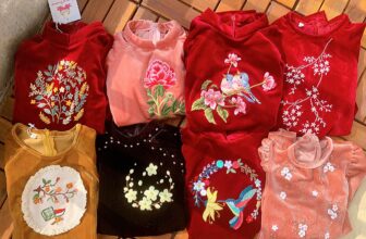 [🆕🇻🇳]  Sweetie by Josie – Thời trang cho bé 🧑‍🧒❤️️👶⭐️  Thấy hoa mai vàng là thấy tết
Sắc xuân rực rỡ trên chiếc áo dài giúp bé tỏa sáng giữa tiết xuân
Màu sắc: đen / đỏ
Bảng size:
Size 1: 8-10kg
Size 2: 10-12 , shares-1✔️ , likes-2❤️️ , date-2024-12-24 02:00:17🇻🇳🇻🇳🇻🇳📰🆕