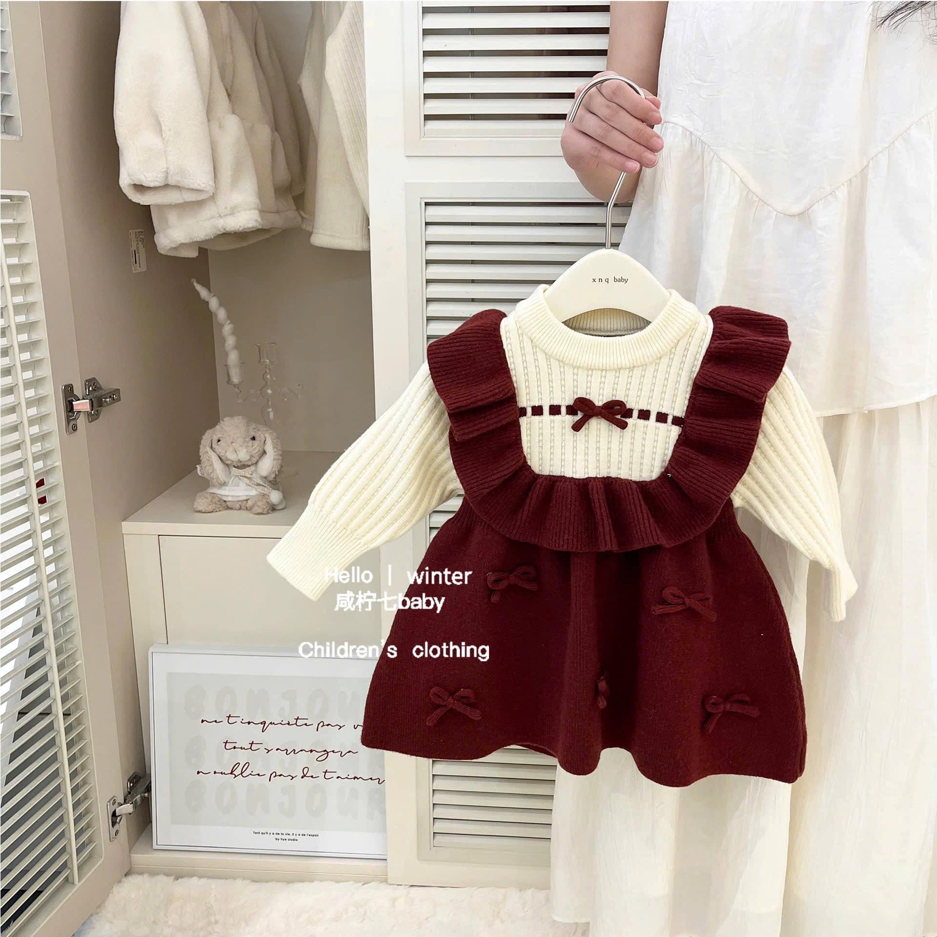[🆕🇻🇳] Su An Kids – Phân phối Sỉ & Lẻ Quần áo trẻ em hàng Quảng Châu CC, VNTK 🧑‍🧒❤️️👶⭐️ – Váy len nơ đỏ QC dày dặnn siêu hottt 
Size 9-25kg
 , shares-1✔️ , likes-2❤️️ , date-2024-12-23 21:44:54🇻🇳🇻🇳🇻🇳📰🆕