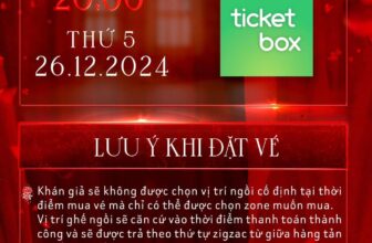 [🆕🇻🇳] Ticketbox – Hệ thống quản lý và bán vé sự kiện trực tuyến hàng đầu tại Việt Nam ♥️️ Top1Index 📚  Không để mọi người chờ lâu, quà noel tới rùi đâyThông tin bán vé, seatmap và benefit cho BB Trần The First Fancon – Better & Better  Note ngay note ngay , shares-1✔️ , likes-98❤️️ , date-2024-12-25 04:00:09🇻🇳🇻🇳🇻🇳📰🆕