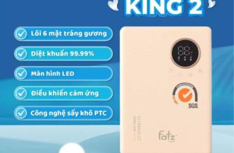 [🆕🇻🇳] Bé Bắp Shop – CHUYÊN ĐỒ SƠ SINH MẸ VÀ BÉ HP 🧑‍🧒❤️️👶⭐️ ￼Máy tiệt trùng sấy khô khử mùi UVC – LED Fatzbaby KING 2 công nghệ Anion 19L FB4799BT
Về hàngMáy tiệt trùng sấy khô UVC Fatzbaby Led King 2– Tên sản , shares-0✔️ , likes-0❤️️ , date-2024-12-26 18:01:24🇻🇳🇻🇳🇻🇳📰🆕