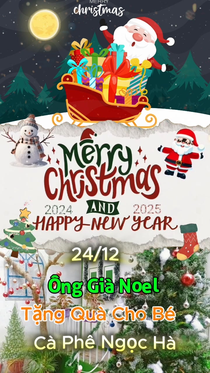 [☕️🇻🇳] Cà phê Ngọc Hà- Cafe sân vườn 🥤 Top1Coffee ☕️ MERRY CHRISTMAS
BÉ VUI GIÁNG SINH
Nhằm tạo không khí vui tươi, ấm áp cho các em nhỏ trong ngày Giáng Sinh, Cà Phê , shares-0✔️ , likes-0❤️️ , date-2024-12-24 16:28:15🇻🇳🇻🇳🇻🇳📰🆕