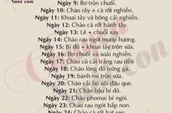 [🆕🇻🇳] Nhím Nhím – Ăn Dặm Mẹ Nhím 🧑‍🧒❤️️👶⭐️ Thực đơn ăn dặm 30 ngày cho bé 5-6-7-8 tháng ạ
7 KHÔNG KHI CHO CON ĂN DẶM:1/ Không cho ăn dặm quá sớm: Độ tuổi thích hợp trẻ nên bắt đầu ăn dặm khi 5,5  , shares-9✔️ , likes-8❤️️ , date-2024-12-25 04:05:34🇻🇳🇻🇳🇻🇳📰🆕