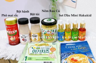 [🆕🇻🇳] Nhím Nhím – Ăn Dặm Mẹ Nhím 🧑‍🧒❤️️👶⭐️ Set gia vị cơ bản cho bé 6m+ e về lại đủ r ạ
Mẹ muốn bs cho bé mà chưa biết bắt đầu từ đâu có thể ib mẹ Nhím tv nha
, shares-1✔️ , likes-3❤️️ , date-2024-12-29 05:21:03🇻🇳🇻🇳🇻🇳📰🆕