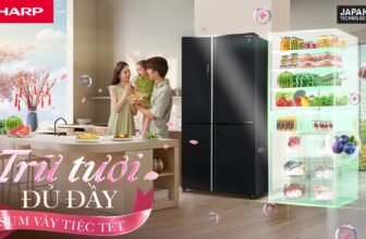 [🆕🇻🇳] Sharp Vietnam 🛠️ Top1Factory 👨‍🔧  TRỮ TƯƠI ĐỦ ĐẦY – SUM VẦY TIỆC TẾTCứ ngỡ Tết là dịp tận hưởng từng khoảnh khắc ấm êm cùng gia đình, ấy vậy mà mẹ lại lắng lo, chẳng biết trữ thực phẩm sa , shares-0✔️ , likes-13❤️️ , date-2024-12-28 03:00:47🇻🇳🇻🇳🇻🇳📰🆕