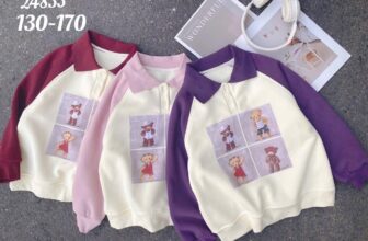 [🆕🇻🇳] Kemy Kids 😎❤️️⭐️ Áo nỉ cổ bẻ phối màu xinh xắn đã về hàng cho các mẹ lựa chọn rồi đây ạ
• Chất liệu: Nỉ mềm, ấm áp
• Họa tiết gấu đáng yêu, phối tay tím nổi bật
• Phon , shares-0✔️ , likes-0❤️️ , date-2024-12-29 16:30:32🇻🇳🇻🇳🇻🇳📰🆕