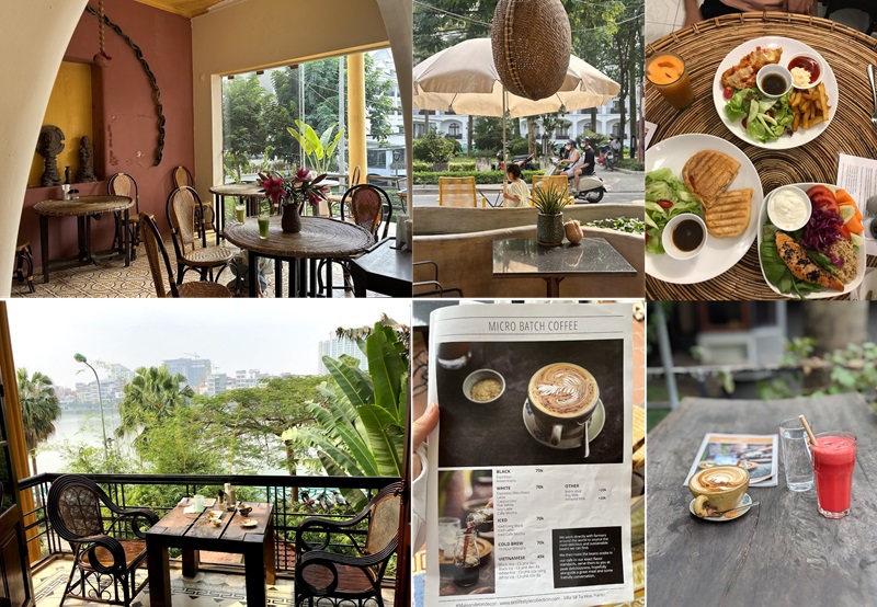 Quán cafe view đẹp ở Hồ Tây. Quán cafe nổi tiếng view đẹp tại Hồ Tây