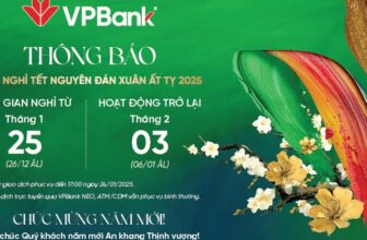[🆕🇻🇳] VPBank – Ngân Hàng TMCP Việt Nam Thịnh Vượng 💵 🏧  VPBank thông báo lịch giao dịch trong dịp Tết Nguyên đán 2025 

Nhằm giúp Quý khách hàng chủ động trong việc quản lý giao dịch và sử dụng các dịch vụ ngân  , shares-9✔️ , likes-127❤️️ , date-2025-01-20 17:00:13🇻🇳🇻🇳🇻🇳📰🆕