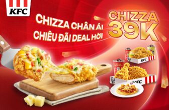 [🆕🇻🇳] KFC Vietnam 🍔 Top1Food 🍜 CHIZZA CHÂN ÁI
CHIÊU ĐÃI DEAL HỜI
Để KFC chiêu đãi tiệc Tết thịnh soạn với loạt combo giá cực yêu, chiều ý cả gia đình
Có Chizza là điểm nhấn, tạo nên , shares-19✔️ , likes-15K❤️️ , date-2025-01-25 23:00:06🇻🇳🇻🇳🇻🇳📰🆕